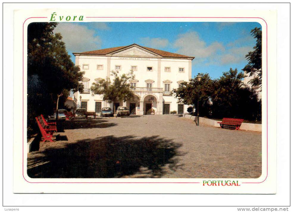 Portugal Cor 6065 – ÉVORA - TEATRO GARCIA RESENDE THEATRE THEATER - Evora