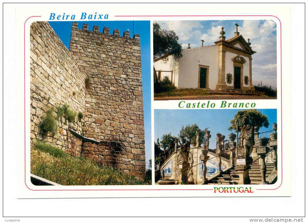 Portugal Cor 6079 – CASTELO BRANCO - ASPECTOS DO PATRIMÓNIO HISTÓRICO DA CIDADE - Castelo Branco