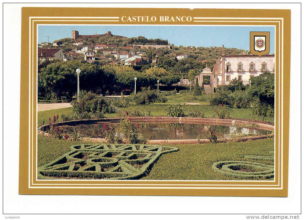 Portugal Cor 6097 – CASTELO BRANCO - PARQUE DA CIDADE - Castelo Branco