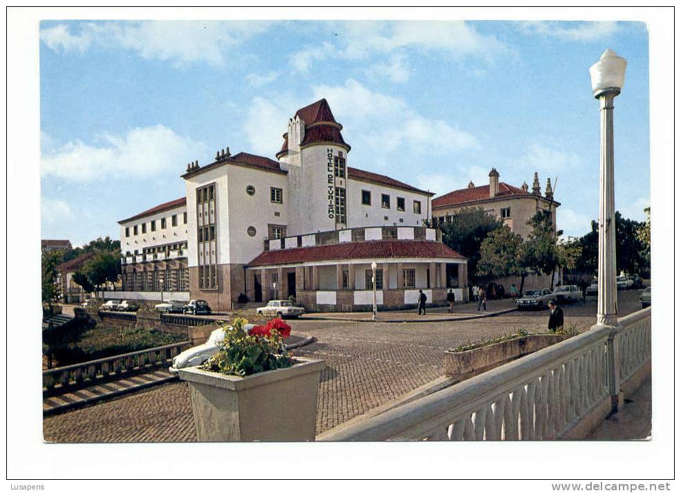 Portugal Cor 6103 – CASTELO BRANCO - HOTEL TURISMO - OLD CARS AUTOMOBILES SIMCA 1500 - Castelo Branco