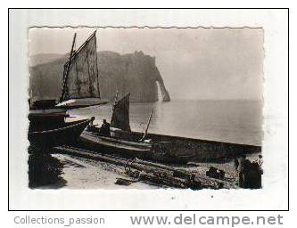 Photos, Reproductions, Etretat - Falaise Et Porte D'Aval - Altri & Non Classificati