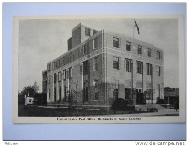 Rockingham  NC         Post Office - Other & Unclassified