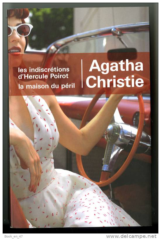 {69865}  Agatha Christie Les Indiscrétions D'Hercule Poirot Et  La Maison Du Péril . France Loisirs 2009 " En Baisse " - Agatha Christie