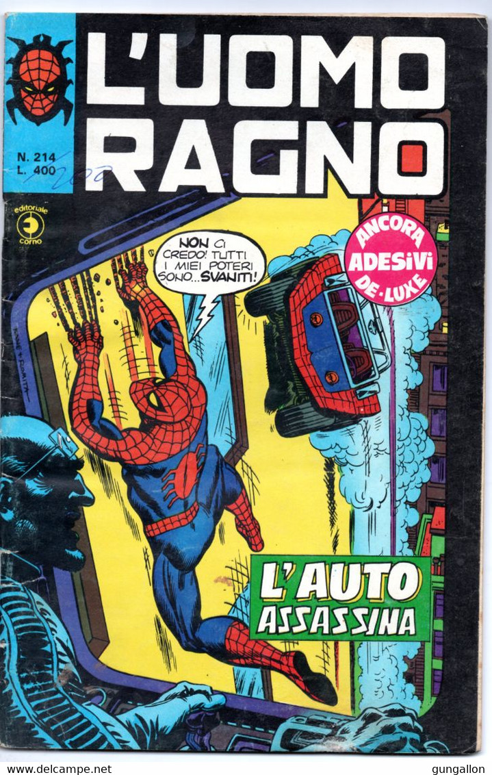 Uomo Ragno (Corno 1978)  N. 214 - Spiderman