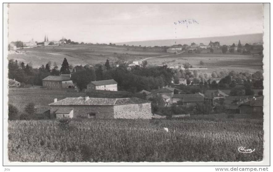 SAINT-AMOUR-BELLEVUE, Hameau Des Thevenins Et La Route Du Platre à La Ville - 2 Combier - Autres & Non Classés