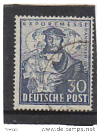 Germany-1949 Hanover Export Fair 30pf Blue Used - Collections