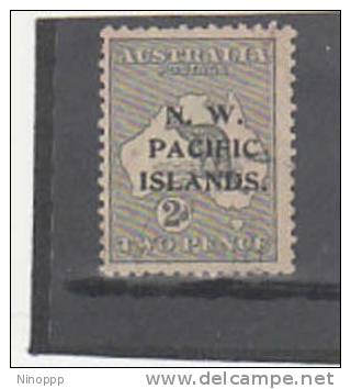 North West Pacific Islands1915-23  Kangaroo 2d Grey Used - Usados