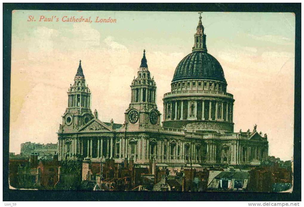 LONDON - ST. PAUL' S CATHEDRAL - Great Britain Grande-Bretagne Grossbritannien Gran Bretagna 66038 - St. Paul's Cathedral