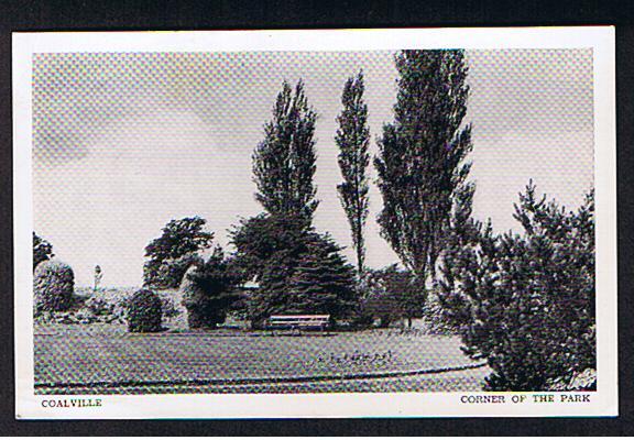 RB 603 - 1964 Postcard - Corner Of The Park - Coalville Leicestershire - Autres & Non Classés