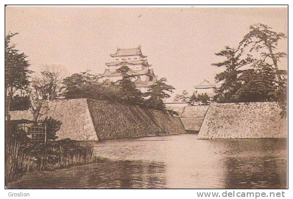 NAGOYA CASTLE NAGOYA .THE BEST OF THE REMAINING FEUDAL CASTLES . ITS GOLD DOLPHINS (ON ROOF) ARE FAMOUS . BUILT IN 1610 - Nagoya