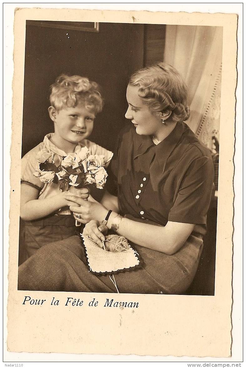 POUR LA FÊTE DE MAMAN - Année 1933 - Festa Della Mamma