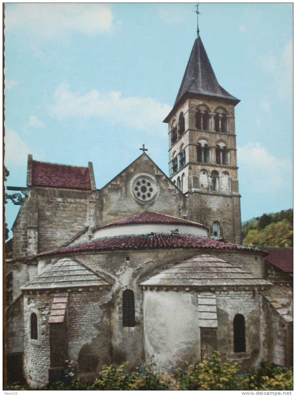 52 - VIGNORY - Eglise - L´Abside. (CPSM) - Vignory