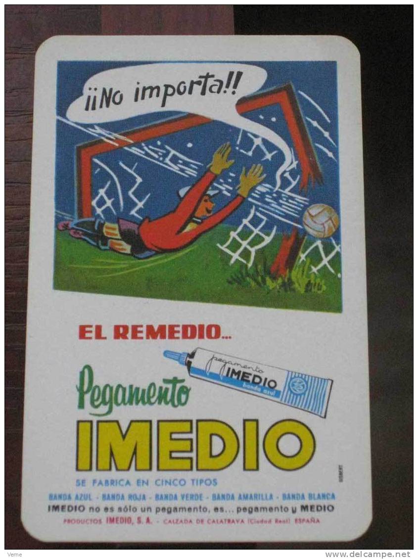 ANTIGUO CALENDARIO BOLSILLO FOURNIER IMEDIO 1975 - EXCELENTE ESTADO - Tamaño Pequeño : 1961-70