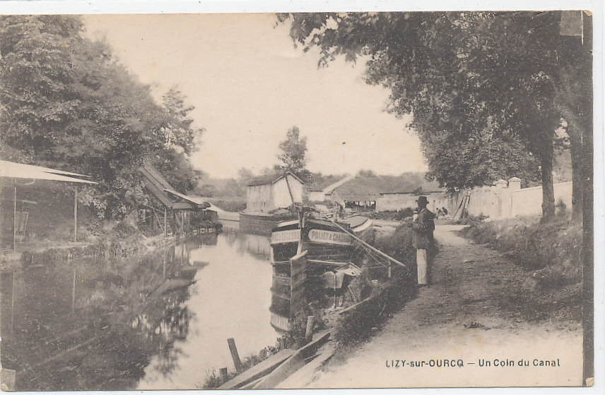 T 997 / CPA  LYZY SUR OURCQ    (77)    UN COIN DU CANAL - Pontault Combault