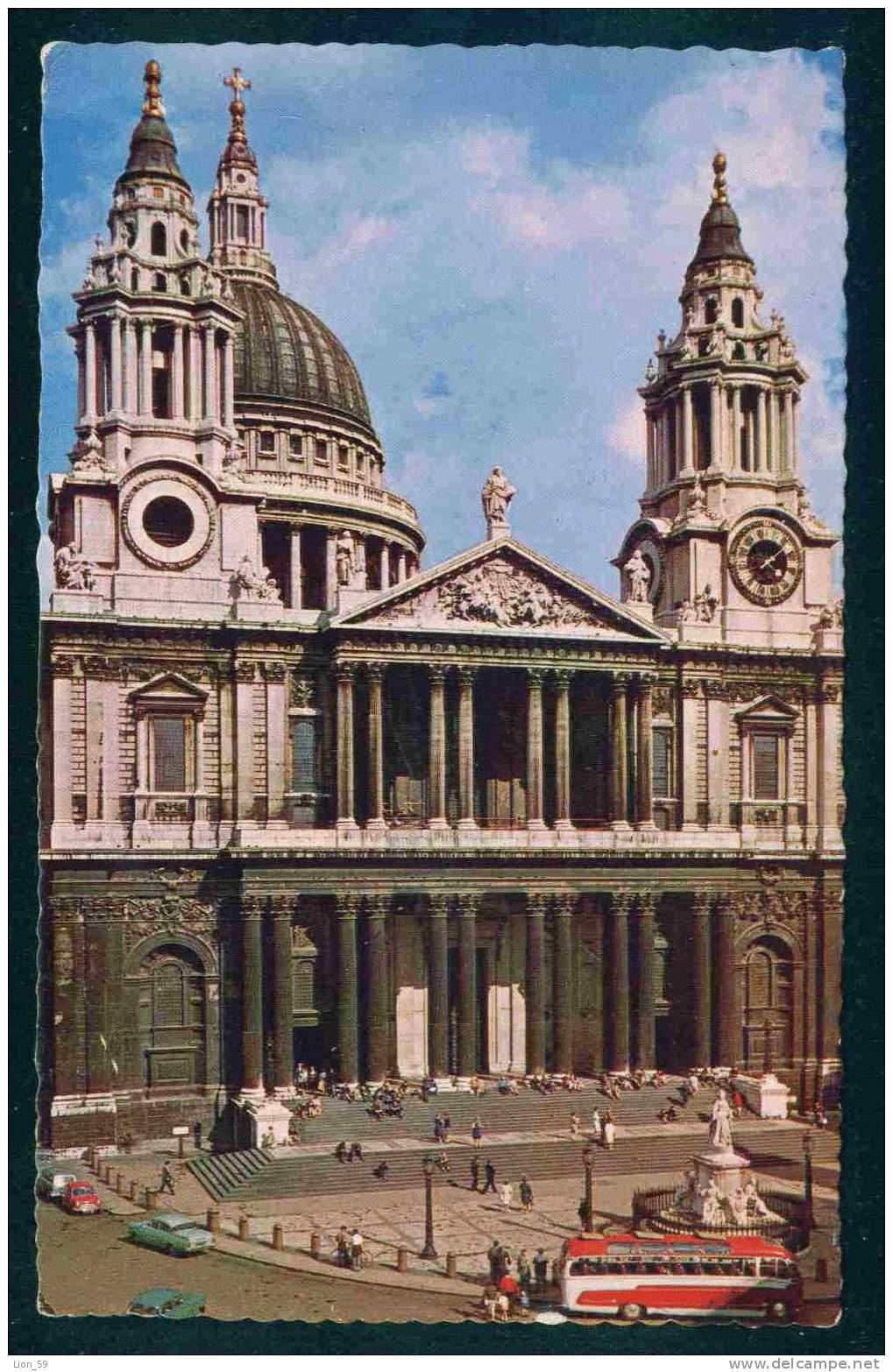 LONDON - ST. PAUL'S CATHEDRAL Great Britain Grande-Bretagne Grossbritannien Gran Bretagna  66061 - St. Paul's Cathedral