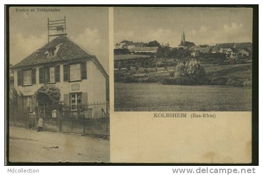 67 KOLBSHEIM / Postes Et Télégraphe / - Other & Unclassified