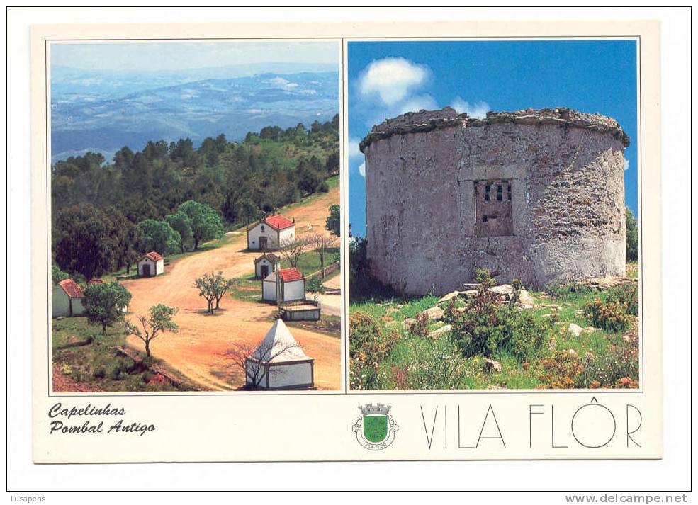 Portugal Cor 6167 – VILA FLÔR - CAPELINHAS POMBAL ANTIGO - Bragança