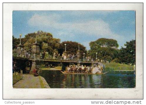 Cp, Etats-Unis, Boston, Swan Boat, Public Gardens - Boston