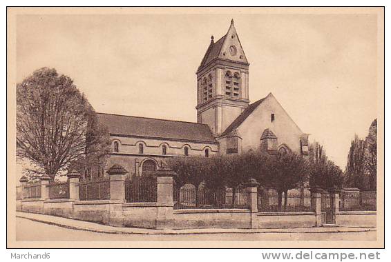 02 AISNE. VIC SUR AISNE. L EGLISE - Vic Sur Aisne