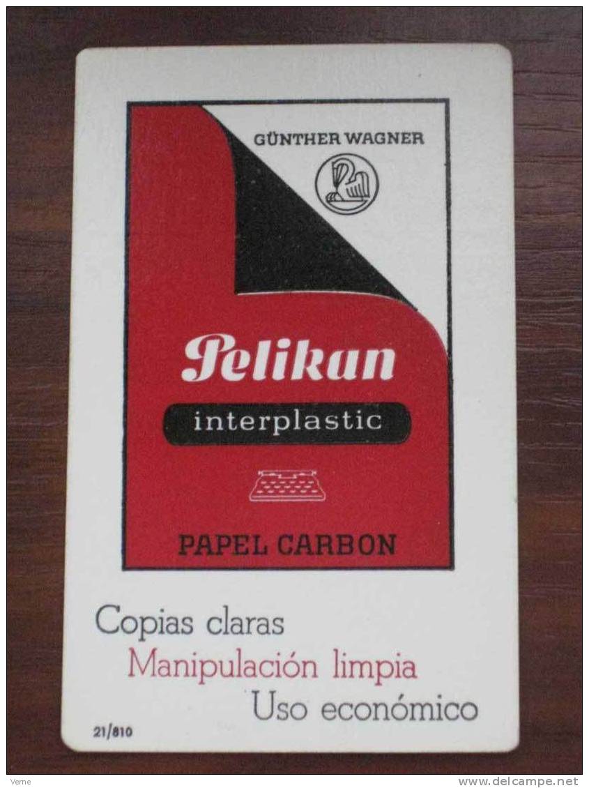 CALENDARIO PELIKAN  1971 - Tamaño Pequeño : 1971-80