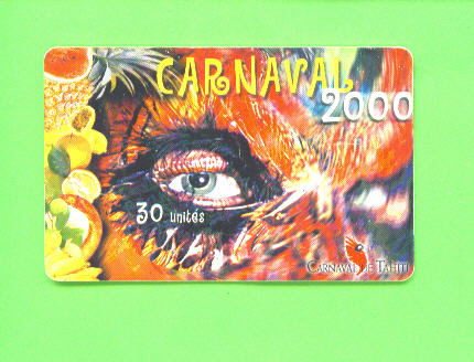 FRENCH POLYNESIA -  Chip Phonecard As Scan - French Polynesia