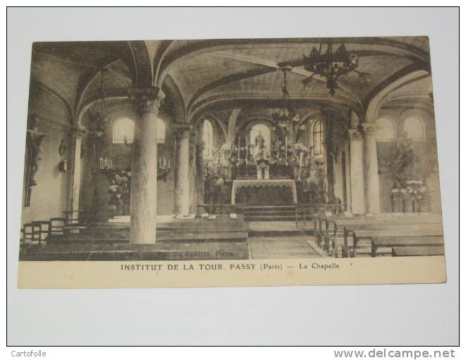 R17 - ( Vente Directe )           Institut De La Tour Passy La Chapelle - Distrito: 03