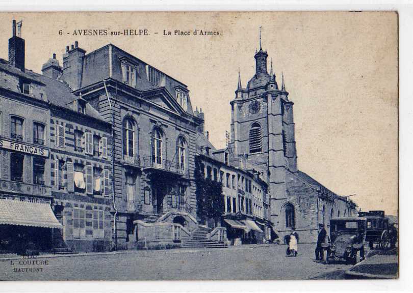 AVESNES-sur-HELPE - La Place D'Armes - Avesnes Sur Helpe