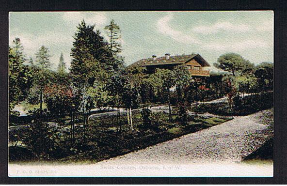 RB 545 - Early FGO F.G.O. Stuart Postcard - Swiss Cottage Osborne House Isle Of Wight - Autres & Non Classés