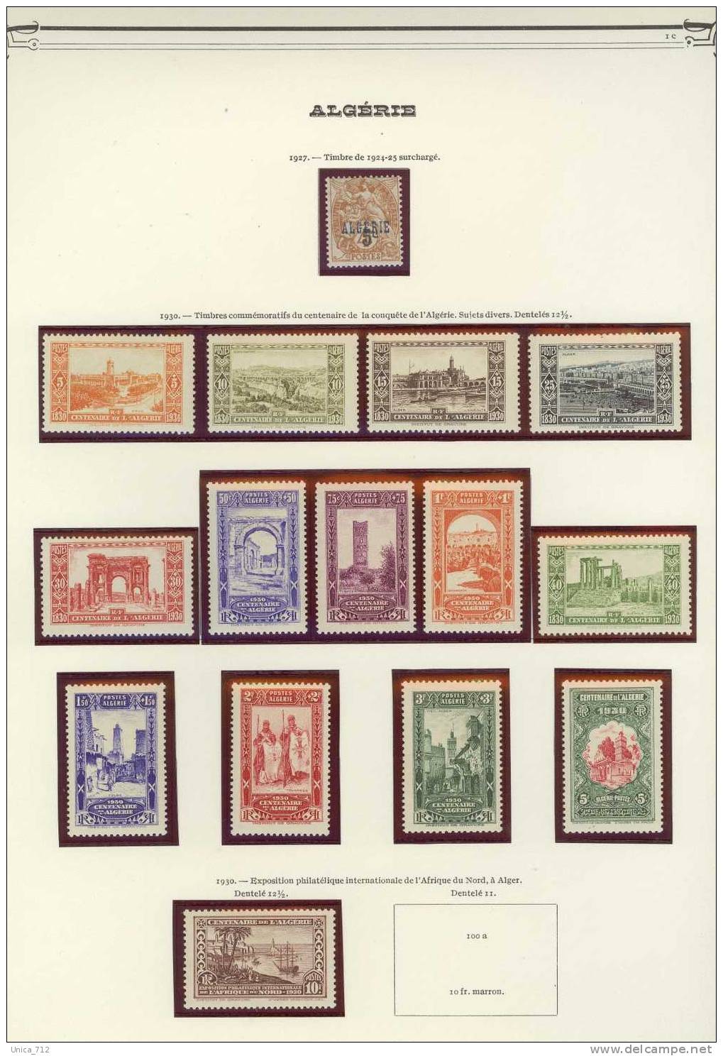 Algérie - Collection En Album De 1924  à 1958 (n°353)  Période Coloniale  Cotation 580€ - Sammlungen (im Alben)