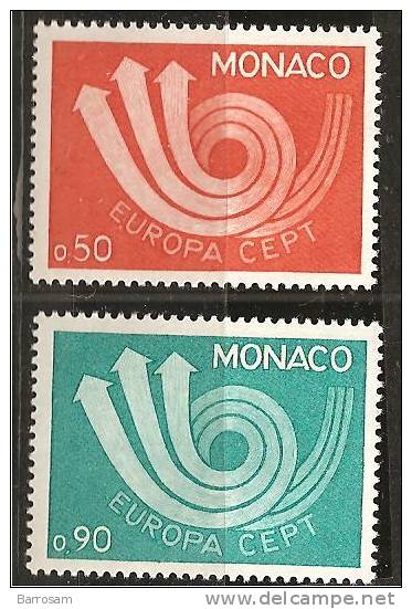 Monaco :1973: Michel 917-18mnh** - 1973