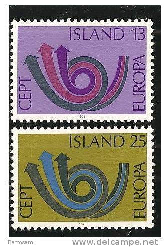 Iceland1973: Michel 471-2mnh** - 1973