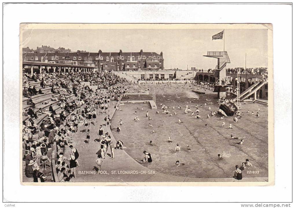 Sussex      St-Léonards-on-sea      Bathing Pool - Hastings