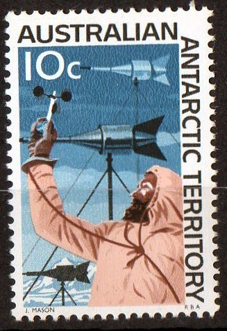 Australian Antarctic 1966 10c Wind Gauges MNH - Ongebruikt