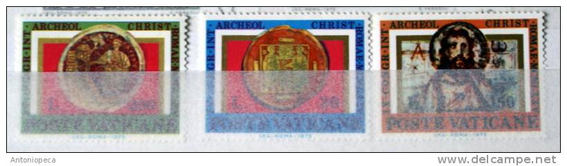 VATICAN 1975 ARCHEO MNH - Unused Stamps