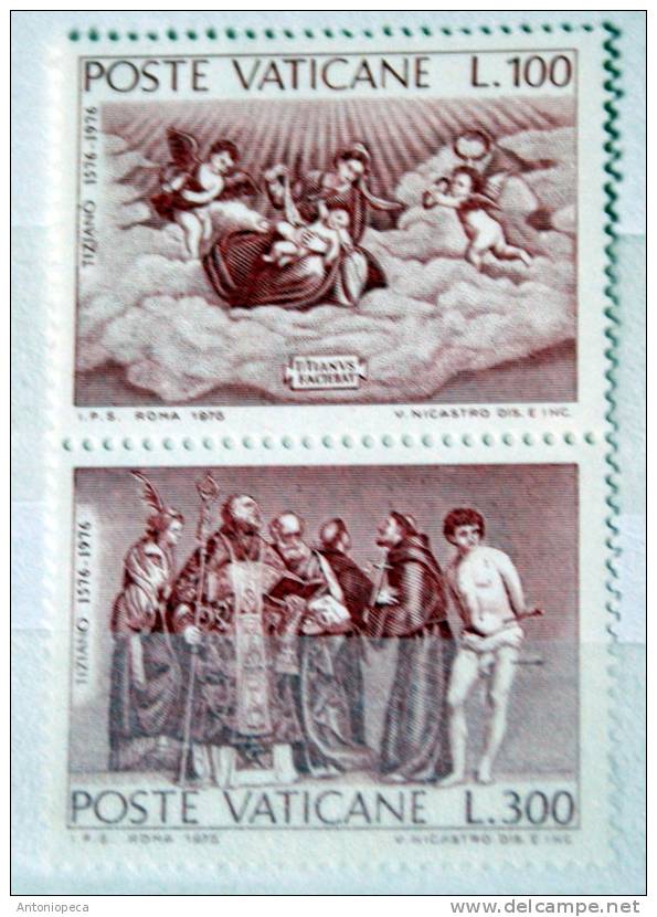 VATICAN 1976 TIZIANO MNH - Nuevos