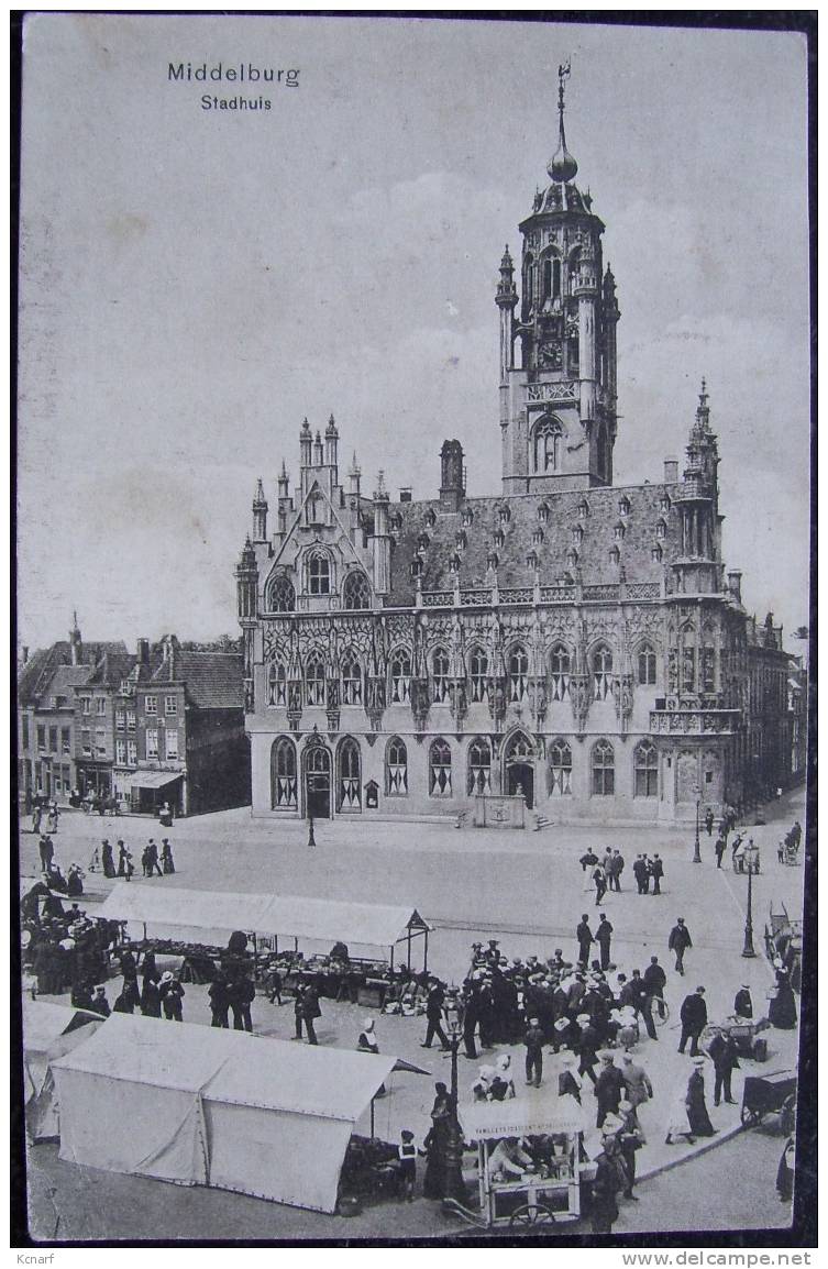 CP De MIDDELBURG " Stadhuis " . - Middelburg