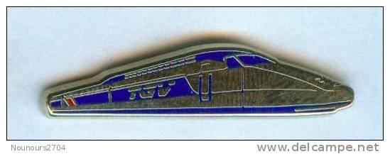 Superbe Pin's TGV  - Zamac - Decat  - 080 - TGV