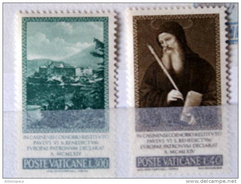 VATICAN 1965 S.BENEDETTO MNH - Unused Stamps