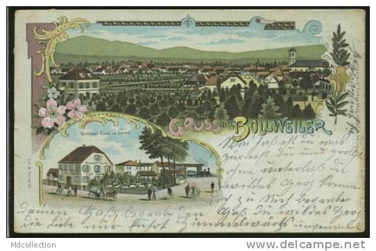 68 BOLLWILLER / Gruss Aus Bollweiler / FELDPOSTKARTE CARTE COULEUR - Altri & Non Classificati