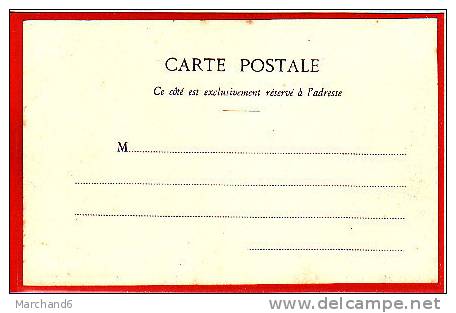 CARTE POSTALE BILLET ASSIGNAT DEUX MILLE FRANCS DOMAINES NATIONAUX Editeur A Bergeret Dos Simple 1900 état Scan - Monnaies (représentations)