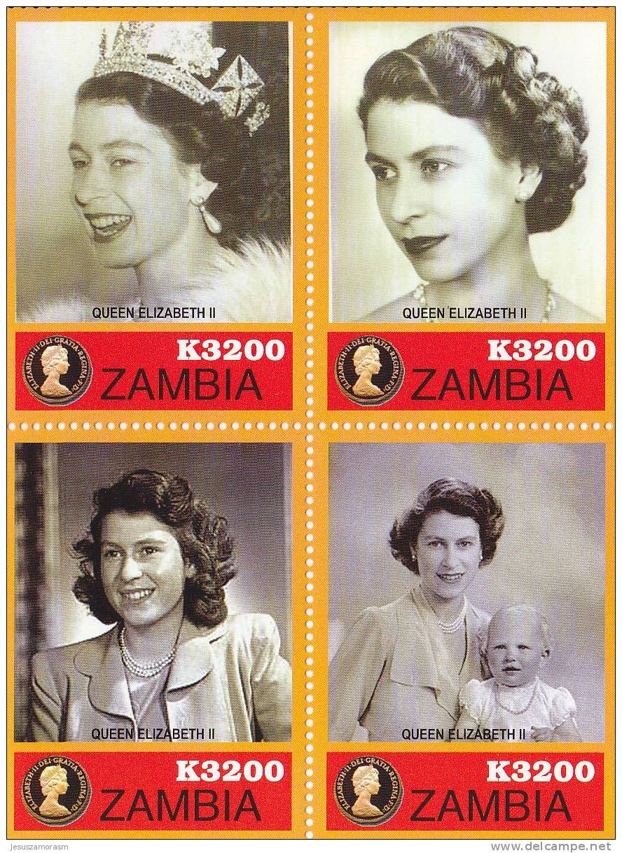 Zambia Nº 1363 Al 1366 - Zambie (1965-...)