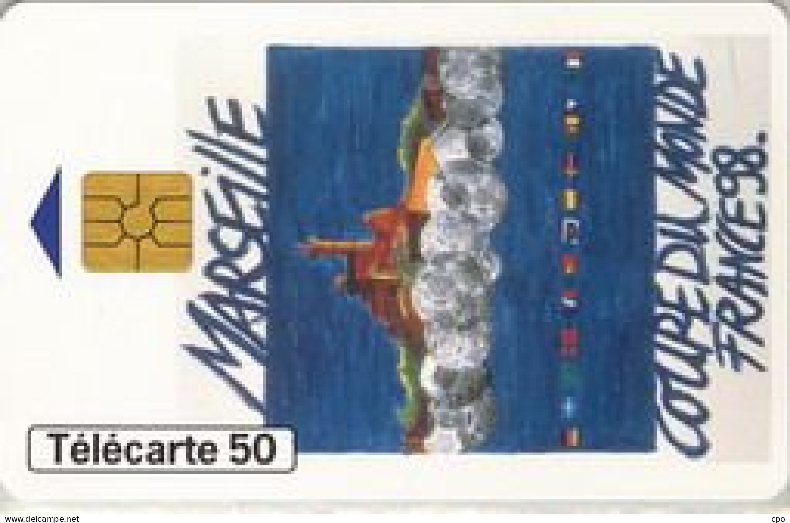 # France 835 F851 MARSEILLE 50u Gem2 04.98  -sport,football-  Tres Bon Etat - 1998