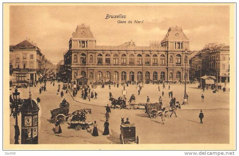 BELGIUM /   BRUXELLES  - GARE Du NORD - Schienenverkehr - Bahnhöfe