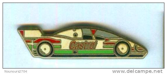 Pin's Voiture FORMULE 3000 - CASTROL - Zamac - 055 - Car Racing - F1