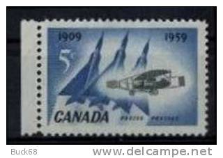 CANADA Poste Yvert Et Tellier 310 Scott 383 ** MNH : 50ème Anniversaire 1er Vol Au Canada Par J.A.D. McCurdy - Unused Stamps