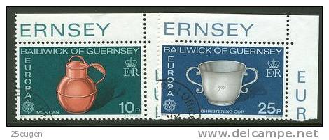 GUERNSEY 1976 EUROPA CEPT Used - 1976