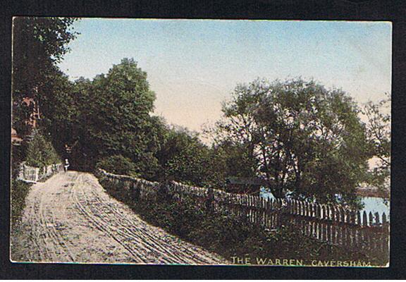 RB 546 - Early Postcard The Warren Caversham Reading Berkshire - Reading