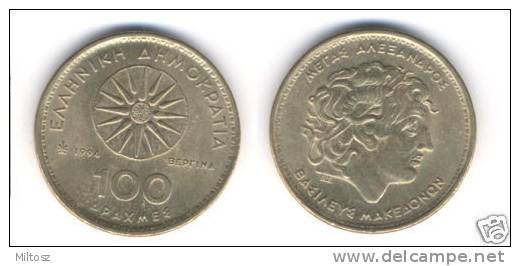 Greece 100 Drachmas 1994 - Grecia