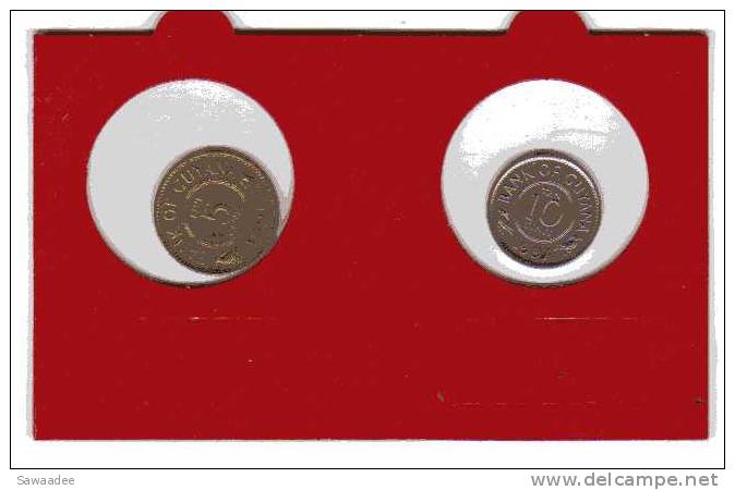 PIECE - GUYANA - 5 ET 10 CENTS - 1991 - Autres – Amérique