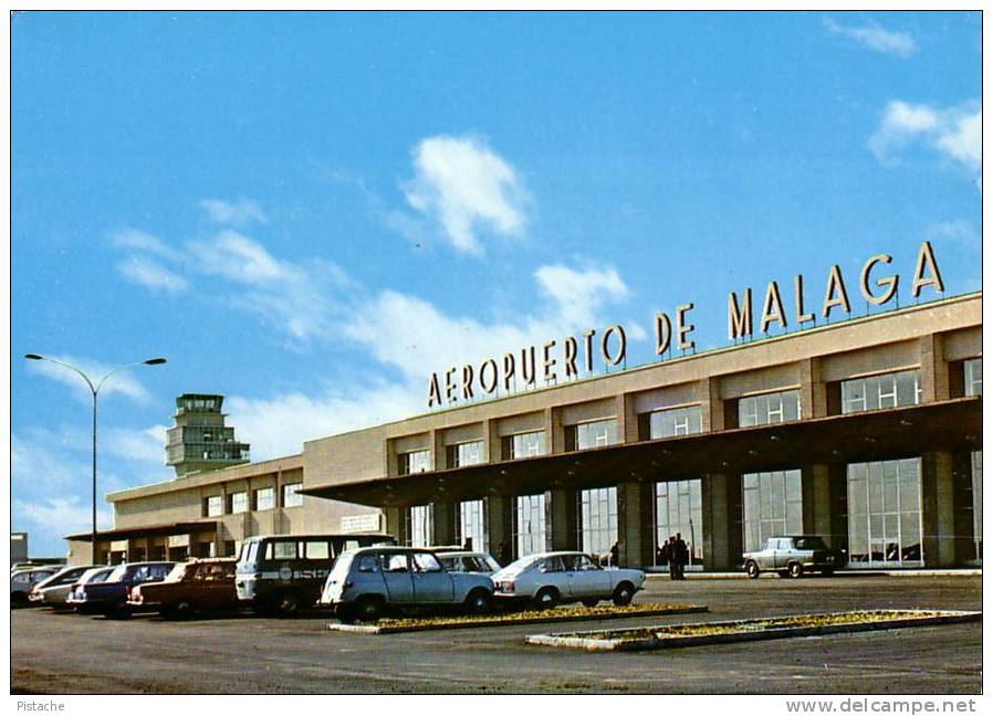 Malaga Espagne Spain - Aeropuerto Airport Aéroport  - État : TB - 2 Scans - Neuve - Corrida